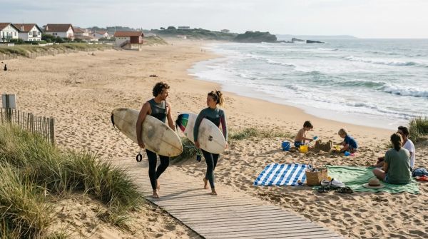 Séjournez à Anglet, station balnéaire de la côte basque