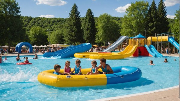 Évadez-vous : camping en famille avec parc aquatique en ardèche