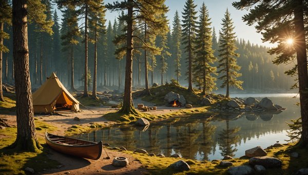 Partir en week-end camping pour se ressourcer